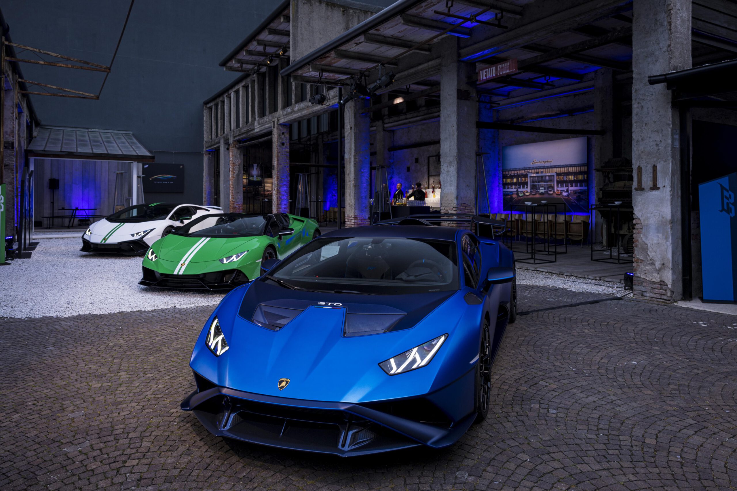 60th Anniversary Limited Editions of Huracán STO, Tecnica and EVO Spyder