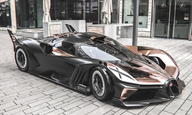 Bugatti Bolide Alfa: la nave hiperfuturista de Timoteo Adry