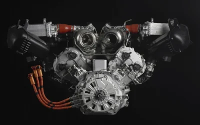 Lamborghini V8 Híbrido Biturbo: El Motor del Futuro, Presentado en 2023