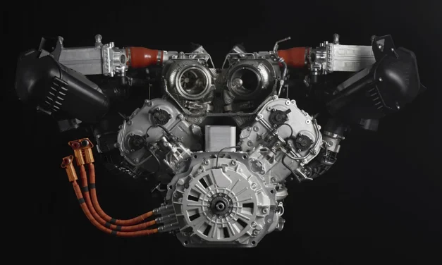 Lamborghini V8 Híbrido Biturbo: El Motor del Futuro, Presentado en 2023