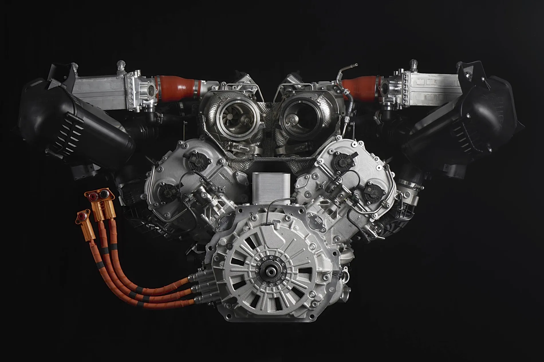 Motor Lamborghini Hybrid twin-turbo V8