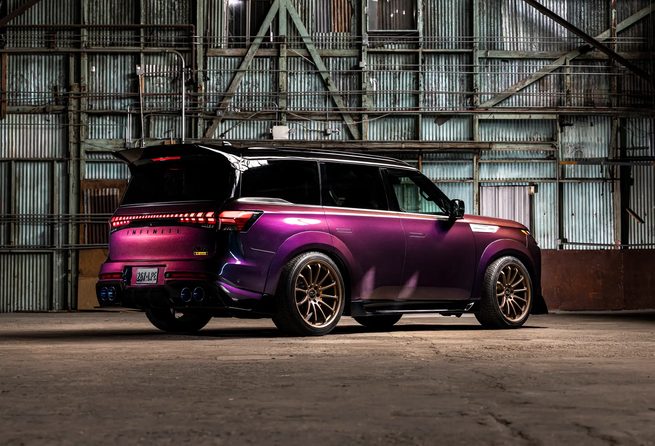 Infiniti QX80 R-Spec, llevando la locura a SEMA Show.